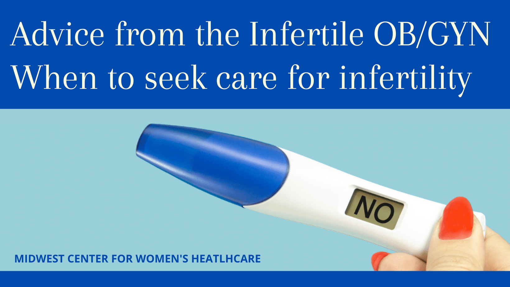 Dr. Barthel's blog on infertility